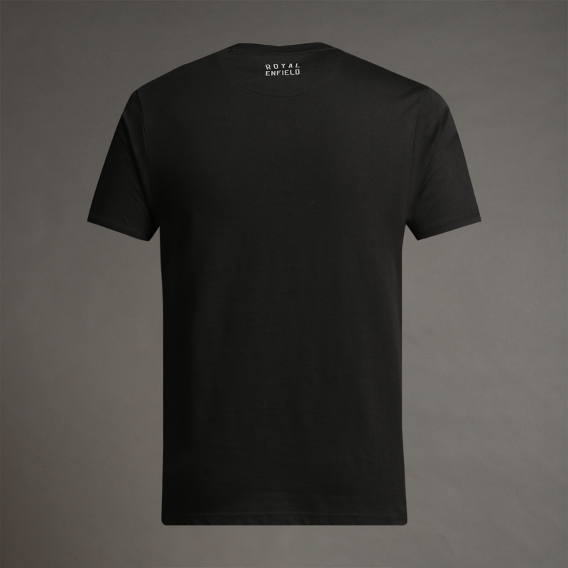 로얄 사이버 라이딩 블랙 티셔츠-2